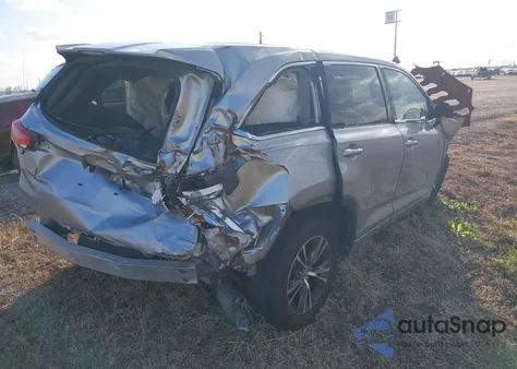 2018 Toyota Highlander Le from USA, damaged, VIN 5TDZARFHXJS038131